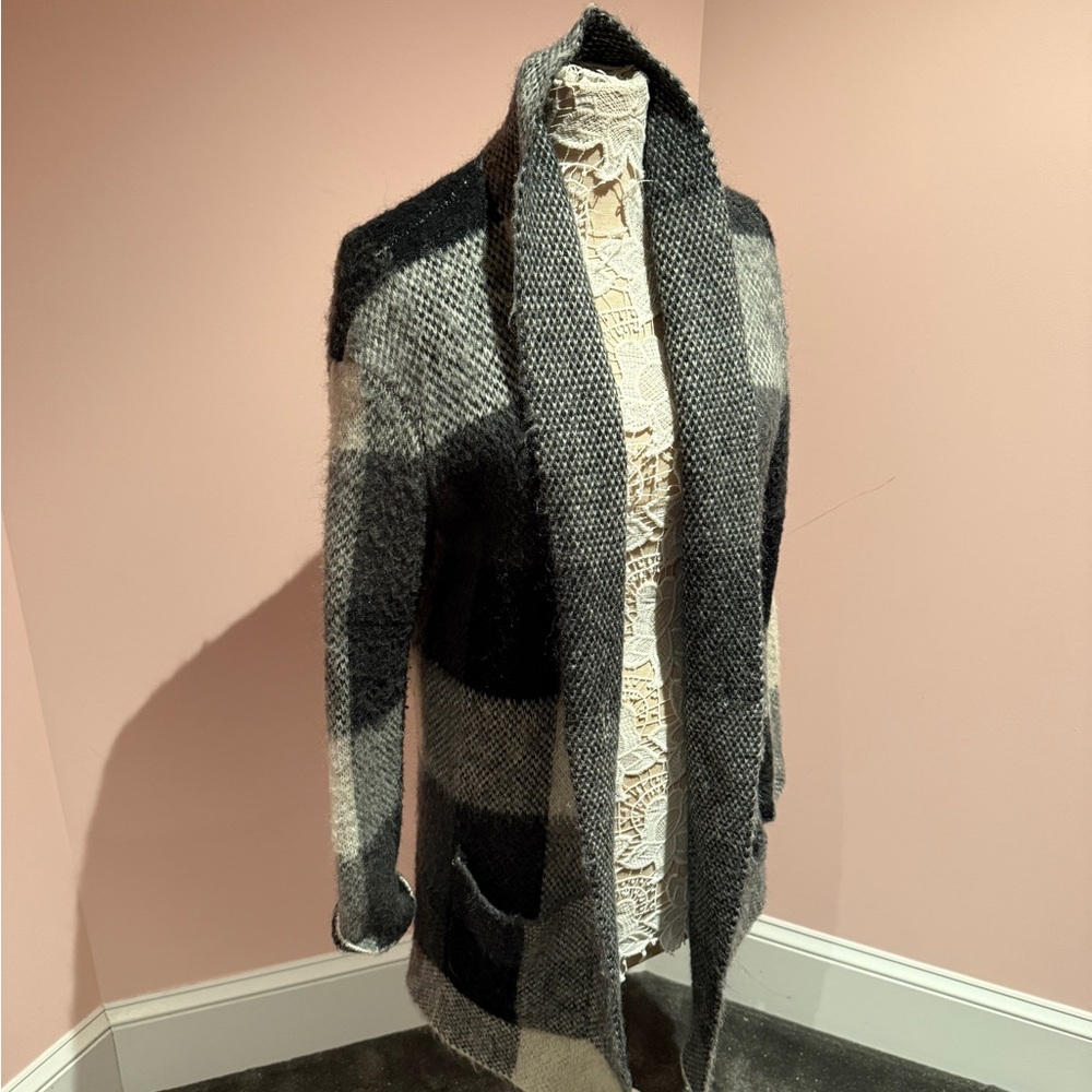 American Eagle, long Mohair cardigan